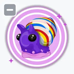 Candy Cane Snail | Ultra Rare, Default | Adopt Me! — Roblox, лот №212246