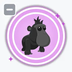 Black Macaque | Ultra Rare, Default | Adopt Me! — Roblox, лот №212257