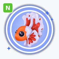 Orange Betta Fish | Rare, Neon | Adopt Me!