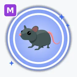 Rat | Rare, Mega Neon | Adopt Me! — Roblox, лот №212304