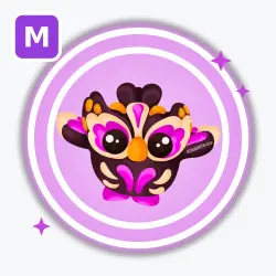 Grave Owl | Ultra Rare, Mega Neon | Adopt Me! — Roblox, лот №212320