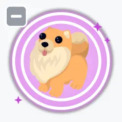 Pomeranian | Ultra Rare, Default | Adopt Me! — Roblox, лот №212324