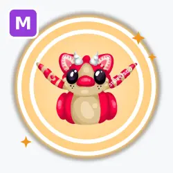 Strawberry Shortcake Ducky | Legendary, Mega Neon | Adopt M… — Roblox, лот №212360