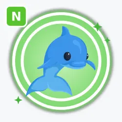 Dolphin | Uncommon, Neon
