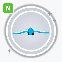 Flying Fish | Common, Neon | Adopt Me! — Roblox, лот №278322