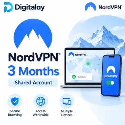 NordVPN – 3 Months (Shared Account)