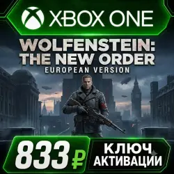 Wolfenstein: The New Order Xbox One European Version (Key Activation)