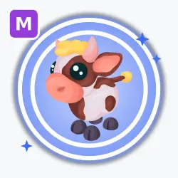 Cow Calf | Rare, Mega Neon | Adopt Me!