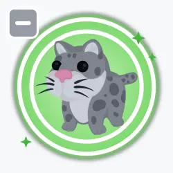 Snow Leopard | Uncommon, Default | Adopt Me!