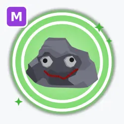 Rock | Uncommon, Mega Neon