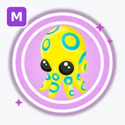 Blue Ringed Octopus | Ultra Rare, Mega Neon | Adopt Me! — Roblox, лот №212403