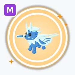 Ice Moth Dragon | Legendary, Mega Neon | Adopt Me! — Roblox, лот №212407