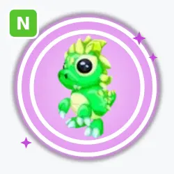 Toxic Kaijunior | Ultra Rare, Neon | Adopt Me! — Roblox, лот №212410