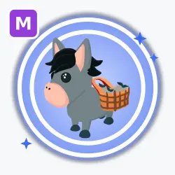 Mule | Rare, Mega Neon | Adopt Me! — Roblox, лот №212412
