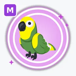 Green Amazon | Ultra Rare, Mega Neon | Adopt Me!