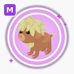Highland Cow | Ultra Rare, Mega Neon | Adopt Me! — Roblox, лот №212426