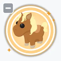 Shetland Pony Light Brown | Legendary, Default | Adopt Me! — Roblox, лот №212432