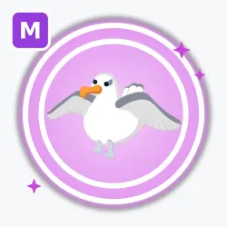 Albatross | Ultra Rare, Mega Neon | Adopt Me! — Roblox, лот №212430