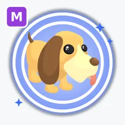 Bloodhound | Rare, Mega Neon | Adopt Me! — Roblox, лот №212442