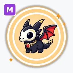 Phantom Dragon | Legendary, Mega Neon | Adopt Me! — Roblox, лот №212447
