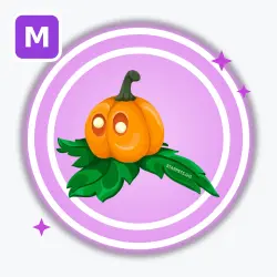 Pumpkin Friend | Ultra Rare, Mega Neon | Adopt Me! — Roblox, лот №212450
