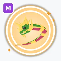 Naga Dragon | Legendary, Mega Neon | Adopt Me! — Roblox, лот №212458