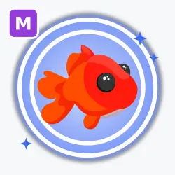 Goldfish | Rare, Mega Neon | Adopt Me! — Roblox, лот №212469