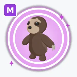 Sloth | Ultra Rare, Mega Neon | Adopt Me! — Roblox, лот №212473