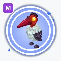 Marabou Stork | Rare, Mega Neon | Adopt Me! — Roblox, лот №212472