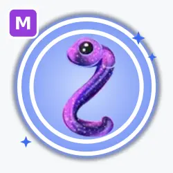 Nebula Snake | Rare, Mega Neon | Adopt Me!
