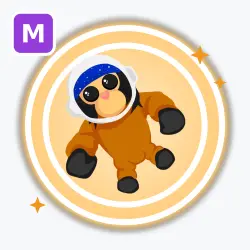 Astronaut Gorilla | Legendary, Mega Neon | Adopt Me! — Roblox, лот №212493