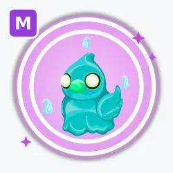 Ghost Chick | Ultra Rare, Mega Neon | Adopt Me! — Roblox, лот №212504