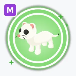 Ermine | Uncommon, Mega Neon | Adopt Me!