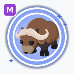 Musk Ox | Rare, Mega Neon | Adopt Me! — Roblox, лот №212517
