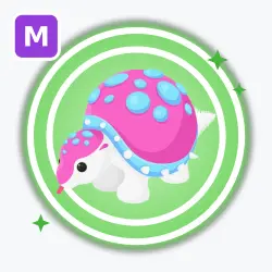Glyptodon | Uncommon, Mega Neon | Adopt Me! — Roblox, лот №212520