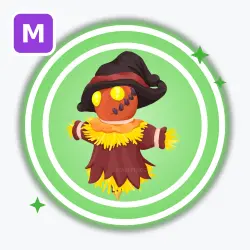 Scarecrow | Uncommon, Mega Neon | Adopt Me! — Roblox, лот №212525