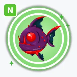 Dracula Fish | Uncommon, Neon | Adopt Me! — Roblox, лот №212530