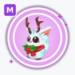Merry Mistletroll | Ultra Rare, Mega Neon | Adopt Me! — Roblox, лот №212538