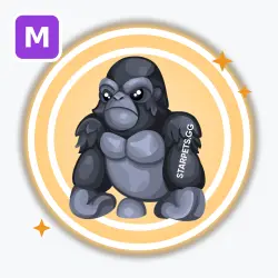 Silverback Gorilla | Legendary, Mega Neon | Adopt Me! — Roblox, лот №212542