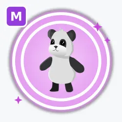 Panda | Ultra Rare, Mega Neon | Adopt Me! — Roblox, лот №212551
