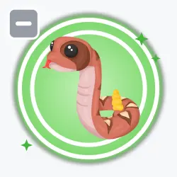 Rattlesnake | Uncommon, Default | Adopt Me! — Roblox, лот №212556