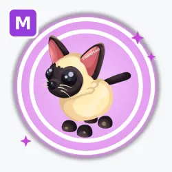 Siamese Cat | Ultra Rare, Mega Neon | Adopt Me! — Roblox, лот №212564