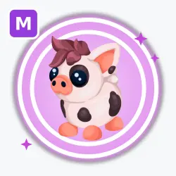Mini Pig | Ultra Rare, Mega Neon | Adopt Me! — Roblox, лот №212574