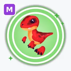 Velociraptor | Uncommon, Mega Neon | Adopt Me!