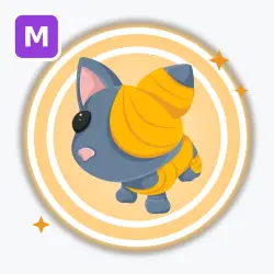 Halloween Golden Mummy Cat | Legendary, Mega Neon | Adopt M… — Roblox, лот №212578