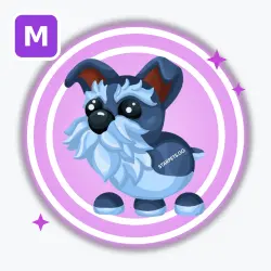 Mini Schnauzer | Ultra Rare, Mega Neon | Adopt Me! — Roblox, лот №212588