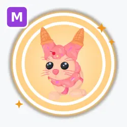 Candy Hare | Legendary, Mega Neon | Adopt Me! — Roblox, лот №212585