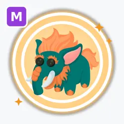 Baku | Legendary, Mega Neon | Adopt Me! — Roblox, лот №212610
