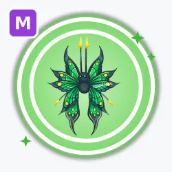 2025 Birthday Butterfly | Uncommon, Mega Neon | Adopt Me! — Roblox, лот №212618
