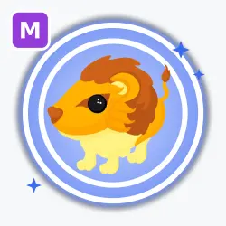 Steppe Lion | Rare, Mega Neon | Adopt Me! — Roblox, лот №212629